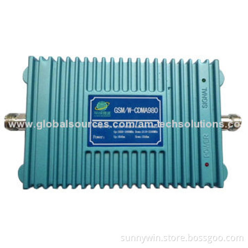 GSM/WCDMA 3G 980 Cellphone Signal Booster, 110-220V AC Working VoltageNew